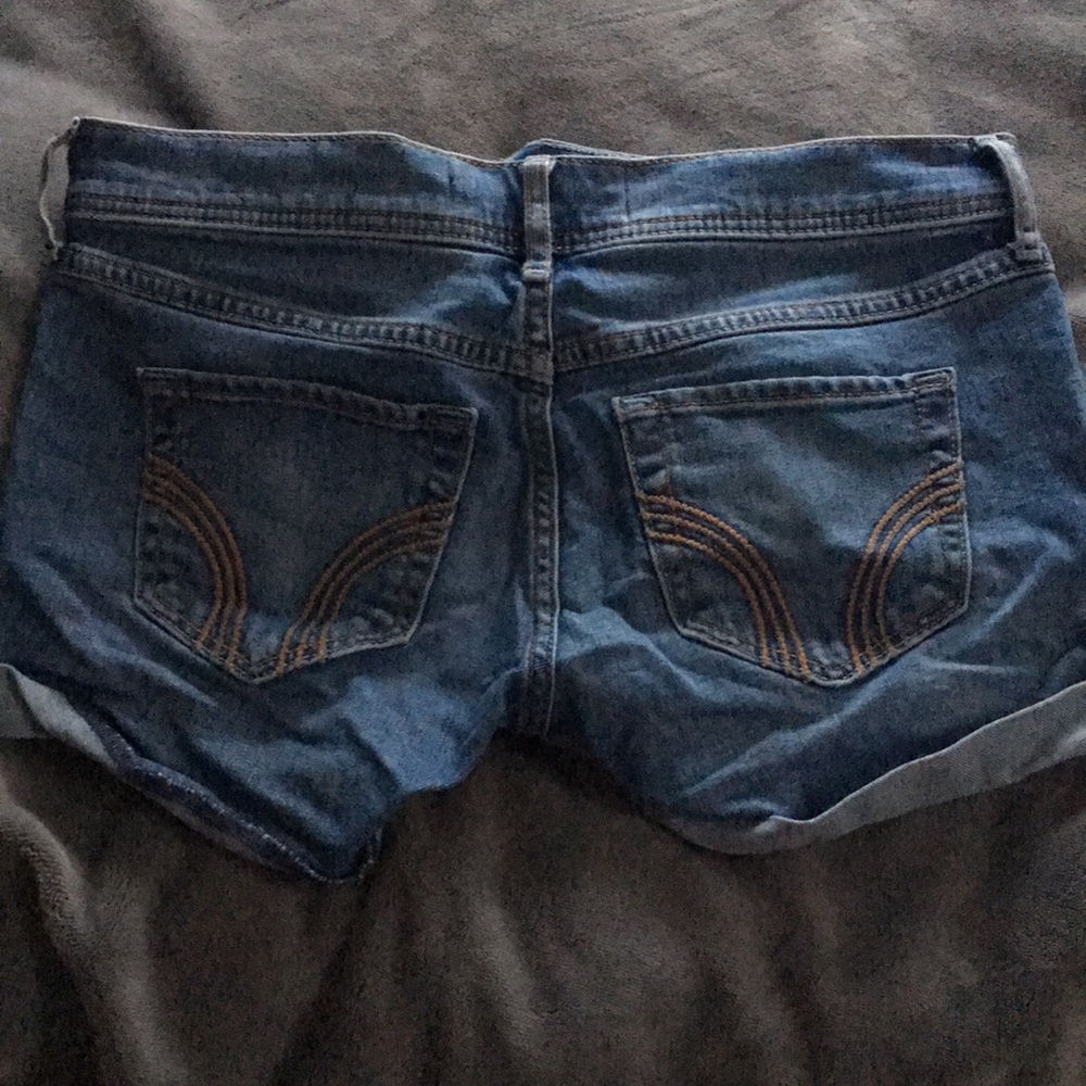 Hollister jean shorts